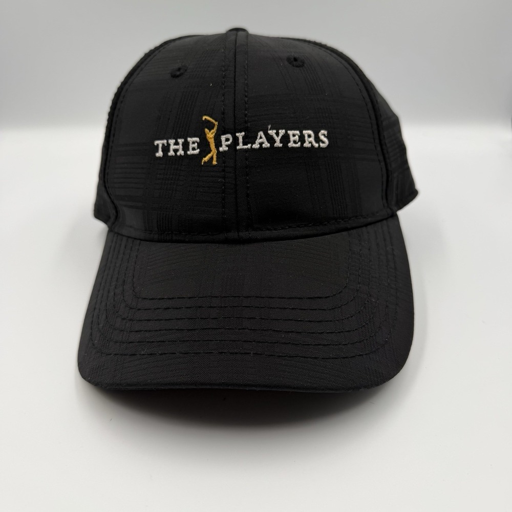 The Players Championship Hat AHEAD Performance Strapback Golf‎ Black